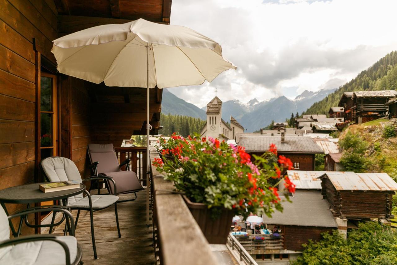 Hotel Edelweiss Blatten Loetschental Exterior foto